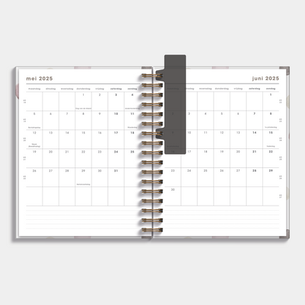 De Hobbit A5+ Planner 2025 - 2026 Waterverf Stip
