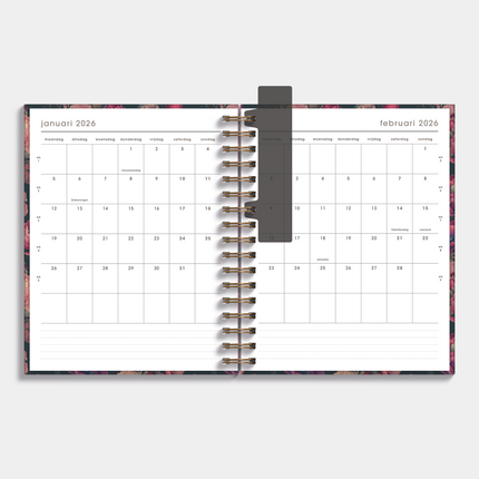 De Hobbit A5+ Planner 2026 Bloem Klassiek
