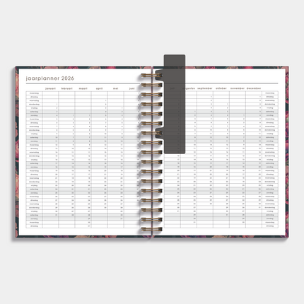 De Hobbit A5+ Planner 2026 Bloem Klassiek