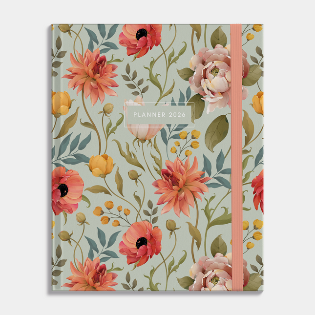 De Hobbit A5+ Planner 2026 Vintage Roos
