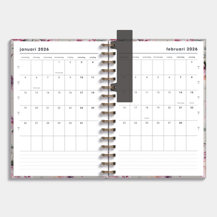 De Hobbit A5 Ringband Planner 2026 Kersenbloesem