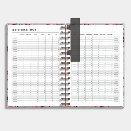 De Hobbit A5 Ringband Planner 2026 Kersenbloesem