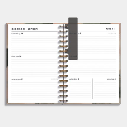 De Hobbit A5 Ringband Planner 2026 Verstructuur