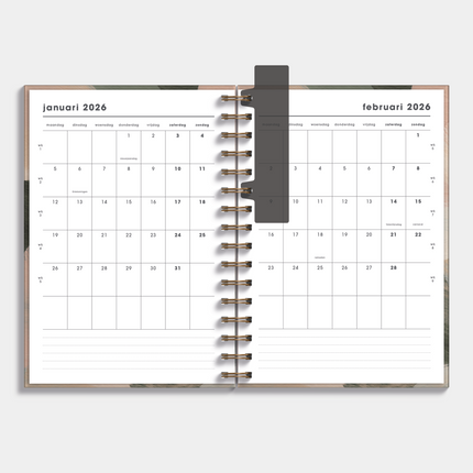 De Hobbit A5 Ringband Planner 2026 Verstructuur