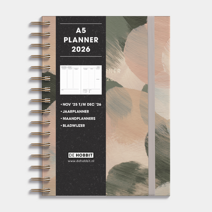 De Hobbit A5 Ringband Planner 2026 Verstructuur
