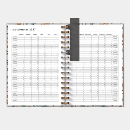 De Hobbit A5 Ringband Planner 2027 Oceaan