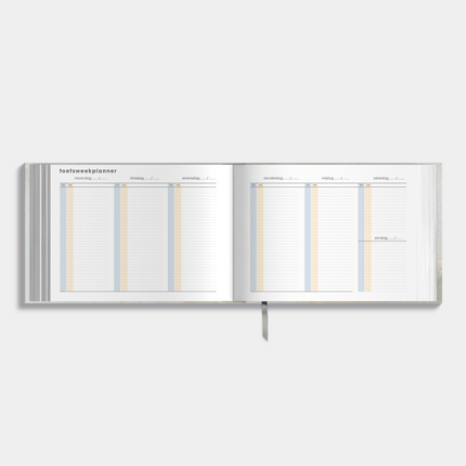 De Hobbit A5 Studieplanner 2025 - 2026 Verfstructuur