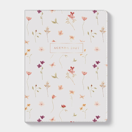 De Hobbit A5 Week Agenda 2027 Bloemen