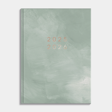 De Hobbit A6 Pocket Agenda 2025 - 2026 Verfstructuur