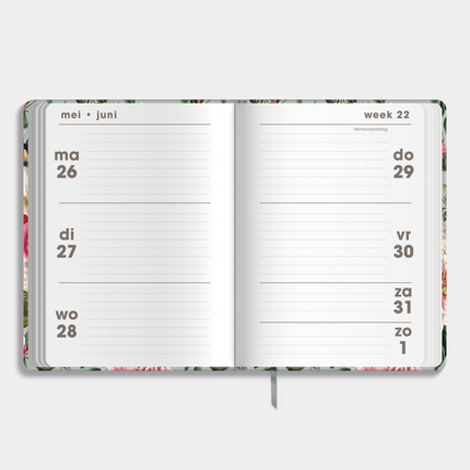 De Hobbit A6 Soft Pocket Agenda 2025- 2026 Brocante