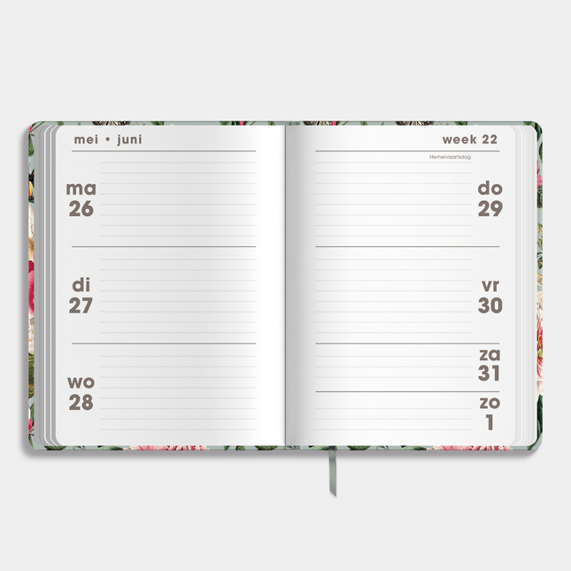 De Hobbit A6 Soft Pocket Agenda 2025- 2026 Brocante