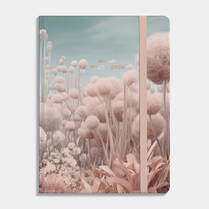 De Hobbit A6 Soft Pocket Agenda 2025 - 2026 Veldbloemen