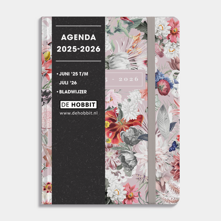 De Hobbit A6 Soft Pocket Agenda 2026 - 2027 Bloem