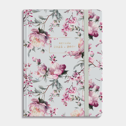 De Hobbit A6 Soft Pocket Agenda 2026 - 2027 Kersenbloesem