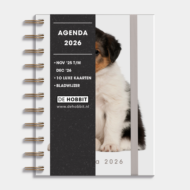 De Hobbit A6 Spiraal Agenda Honden 2026