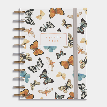 De Hobbit A6 Spiraal Agenda Vlinders 2026