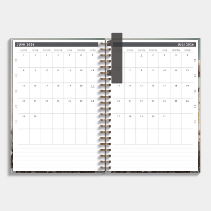 De Hobbit Afsprakenkalender 2026-2027 A4 Wilde bloemen