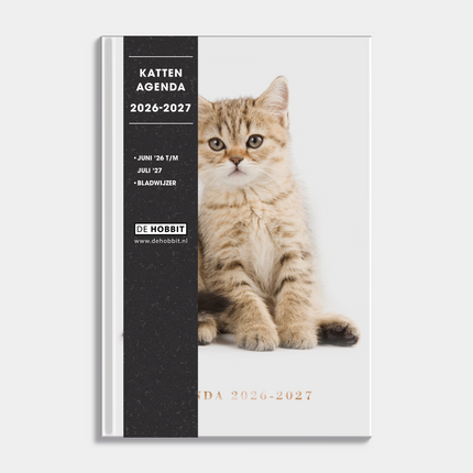 De Hobbit Agenda 2026-2027 ±A5 Katten