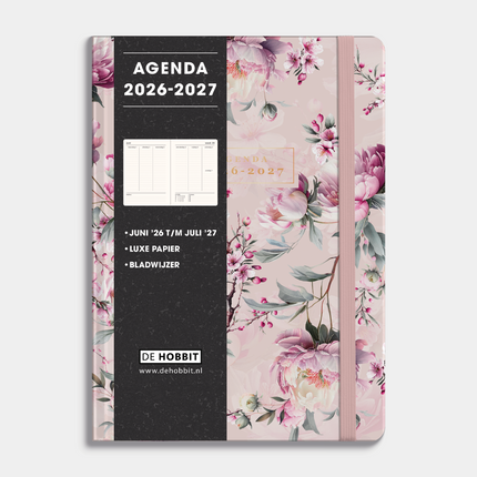 De Hobbit Agenda 2026-2027 A5 Kersenbloesem