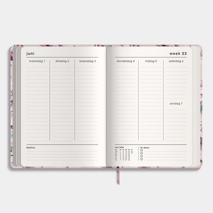 De Hobbit Agenda 2026-2027 A5 Kersenbloesem