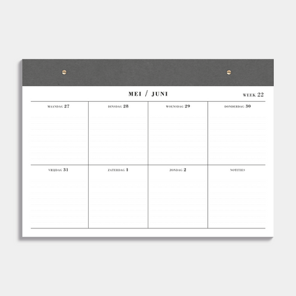 De Hobbit Bureaukalender Schooljaar 2024 - 2025