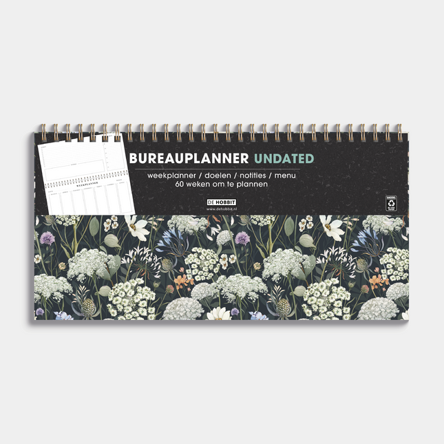 De Hobbit Bureauplanner Ongedateerd Weidebloemen
