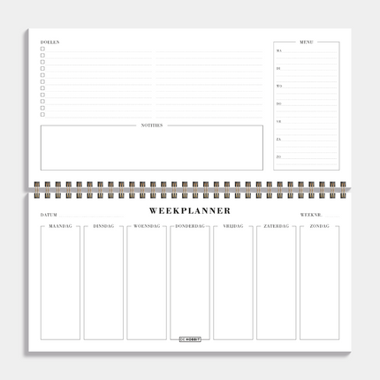 De Hobbit Bureauplanner Ongedateerd Weidebloemen