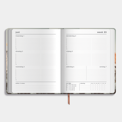 De Hobbit Docentenagenda 2026-2027 ±A4 Veldbloemen