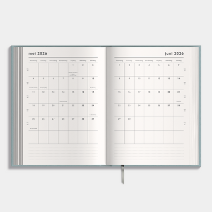 De Hobbit Docentenagenda 2026-2027 A5 Lederlook