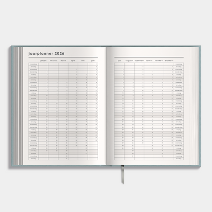 De Hobbit Docentenagenda 2026-2027 A5 Lederlook