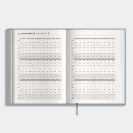 De Hobbit Docentenagenda 2026-2027 A5 Lederlook