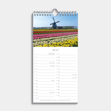 De Hobbit Holland Mini Kalender 2026