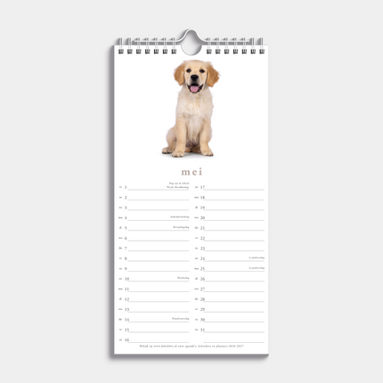 De Hobbit Honden Mini Kalender 2026
