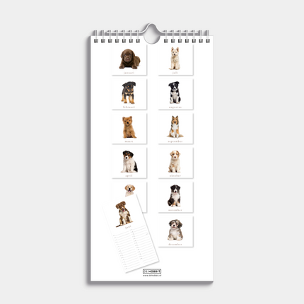 De Hobbit Honden Mini Kalender 2026