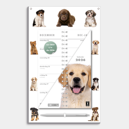 De Hobbit Honden Omslag Kalender 2026