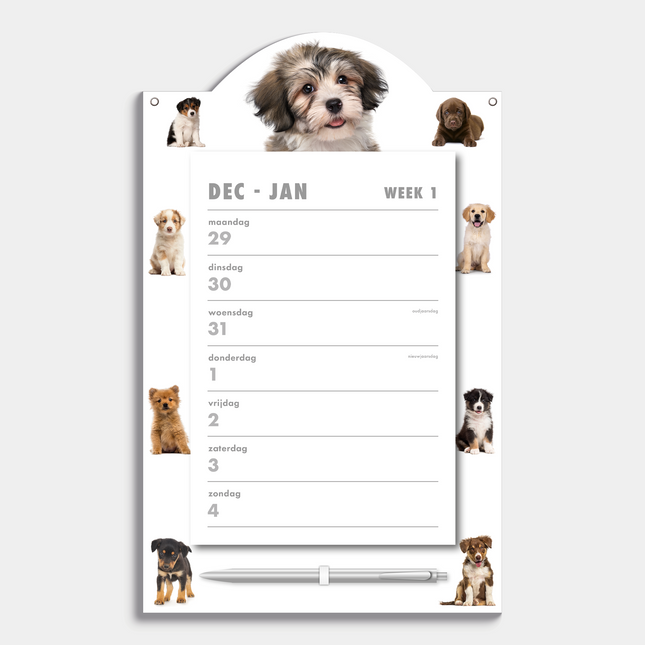 De Hobbit Honden Weekscheurkalender 2026