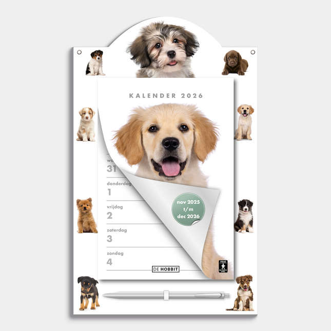 De Hobbit Honden Weekscheurkalender 2026