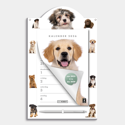 De Hobbit Honden Weekscheurkalender 2026