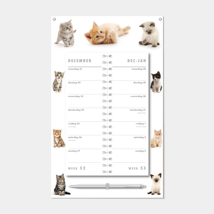 De Hobbit Katten Omslag Kalender 2027