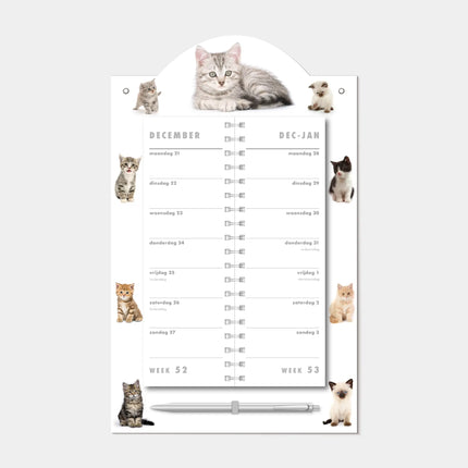 De Hobbit Katten Omslag Kalender 2027 Luxe