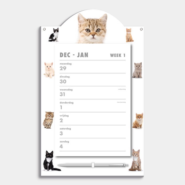 De Hobbit Katten Weekscheurkalender 2026