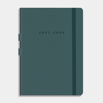 De Hobbit Luxe A5 Agenda 2025-2026 Suede Look