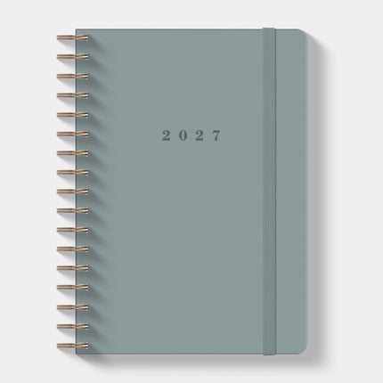 De Hobbit Luxe A5 Ringband Agenda 2027 Grijs