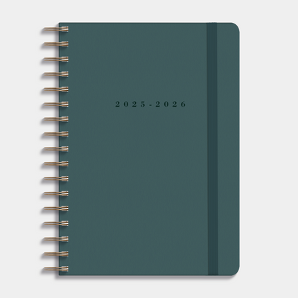 De Hobbit Luxe A5 Ringbandagenda 2025 - 2026 Suede Look