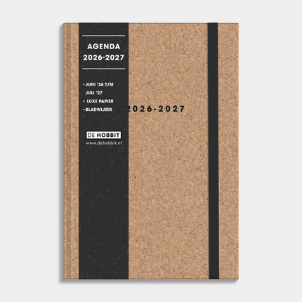 De Hobbit Luxe Schoolagenda 2026-2027 ±A5 Kurk