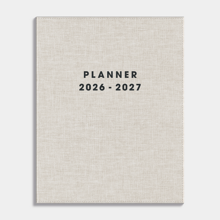 De Hobbit Luxe Weekplanner 2026-2027 A5+ Linnen