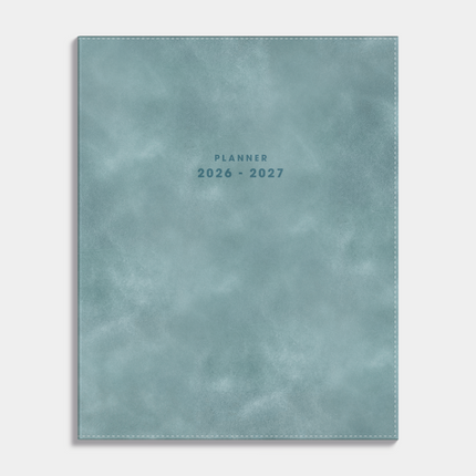 De Hobbit Luxe weekplanner 2026-2027 A5+ met suède-look