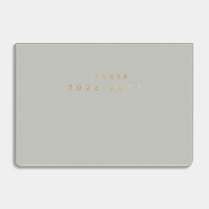 De Hobbit Maandplanner 2026-2027 A5 gewassen kraftpapier