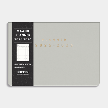De Hobbit Maandplanner Flex Cover 2025 - 2026