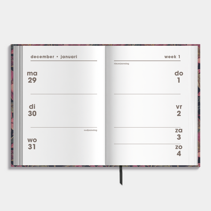 De Hobbit Mini Agenda 2026 Bloem Klassiek